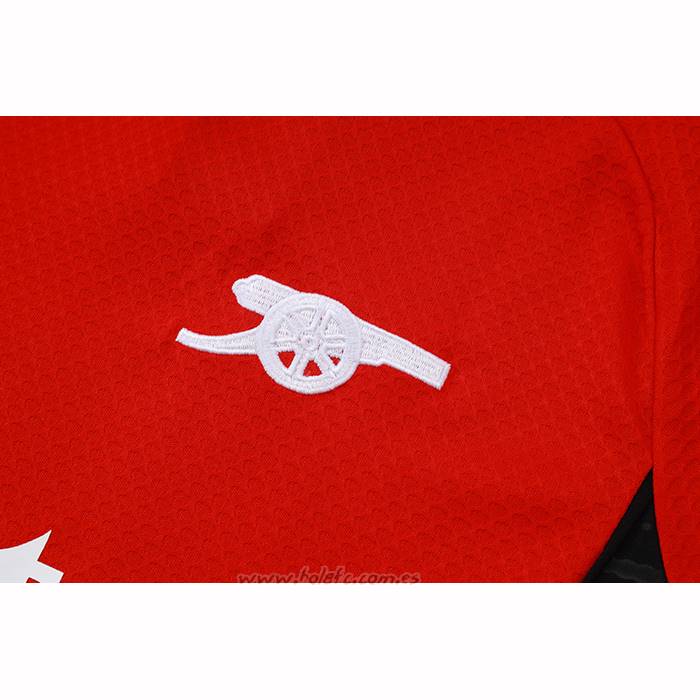 Chandal del Arsenal Manga Corta 2025-2026 Rojo - Pantalon Corto